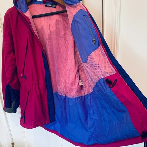 Vintage Patagonia Women’s F1 Mountain Guide Storm Light Parka Jacket Size Large - Picture 11 of 12